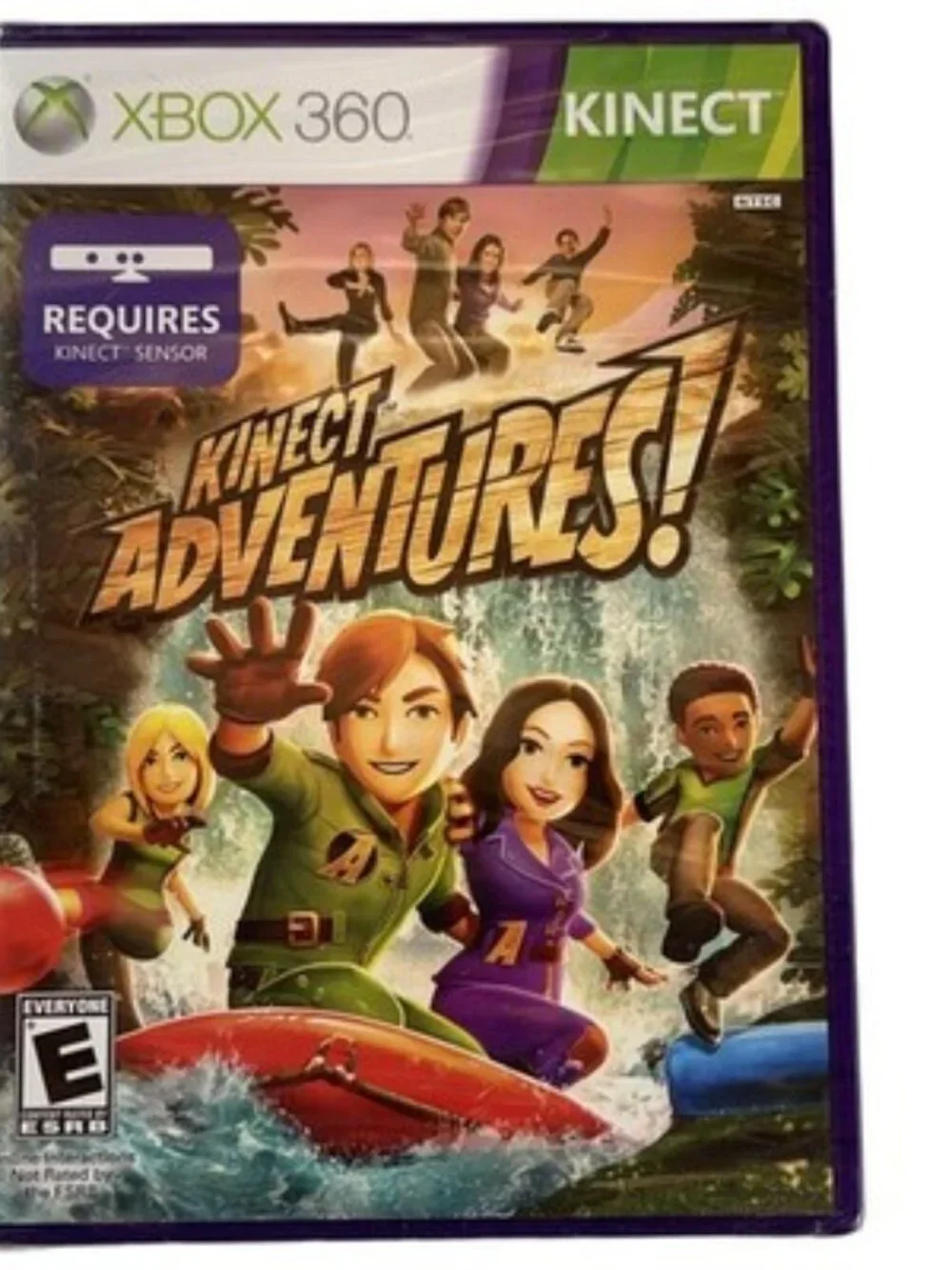 Kinect Adventures! Xbox 360 New Sealed